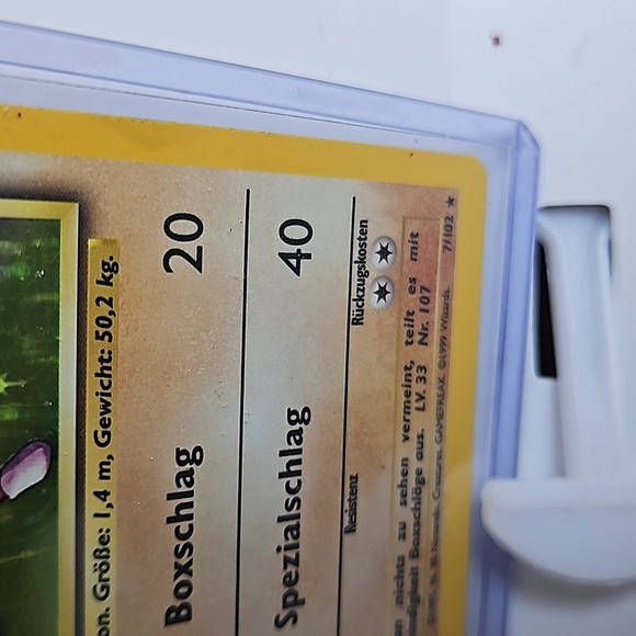 POKEMON ~German Nockchan Holo Rare # 71 - Picture 3 of 7